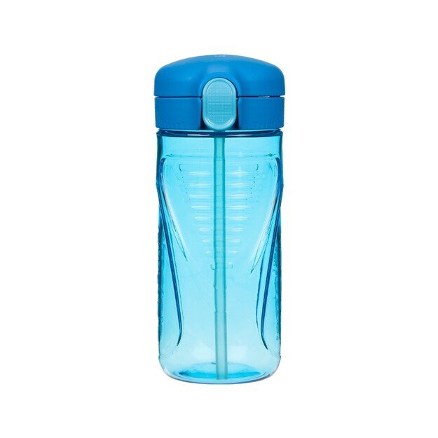 Sistema - 520ml Tritan Quick Flip Bottle - Blue 1