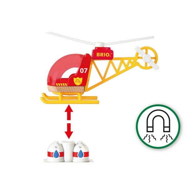 BRIO - Firefighter Helicopter (33797) 2