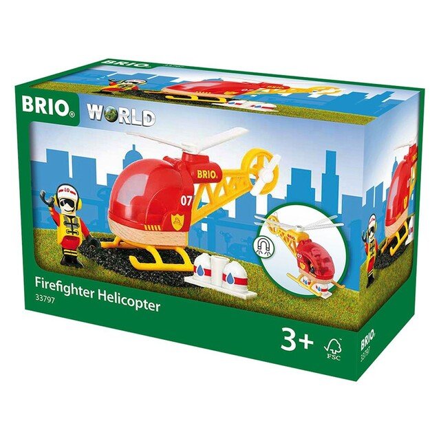 BRIO - Firefighter Helicopter (33797) 3
