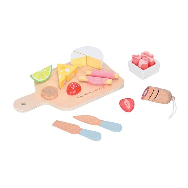 Small Wood - Cheese Cutting Board (L40294)