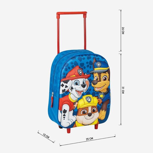 Cerda - Kids Backpack Trolley 3D - Paw Patrol (2100005115)