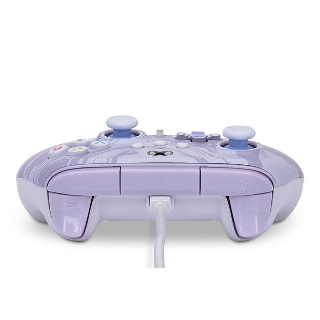 PowerA Enhanced Wired Controller - Xbox Series X/S - Lavender Swirl