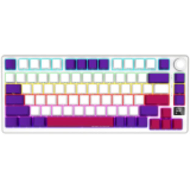 Gaming Keyboard LORGAR LRG-KBP7075W-WH-US