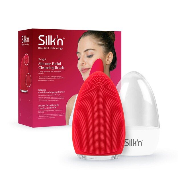 Silk´n - Bright Facial Brush Red FB1PE1001