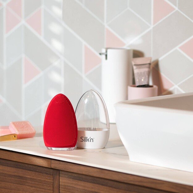Silk´n - Bright Facial Brush Red FB1PE1001
