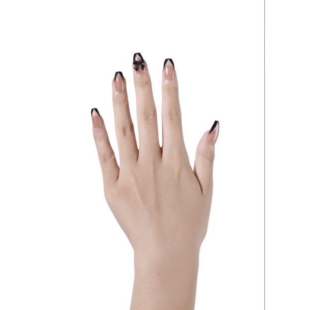Dashy Nails - Black Ribbon