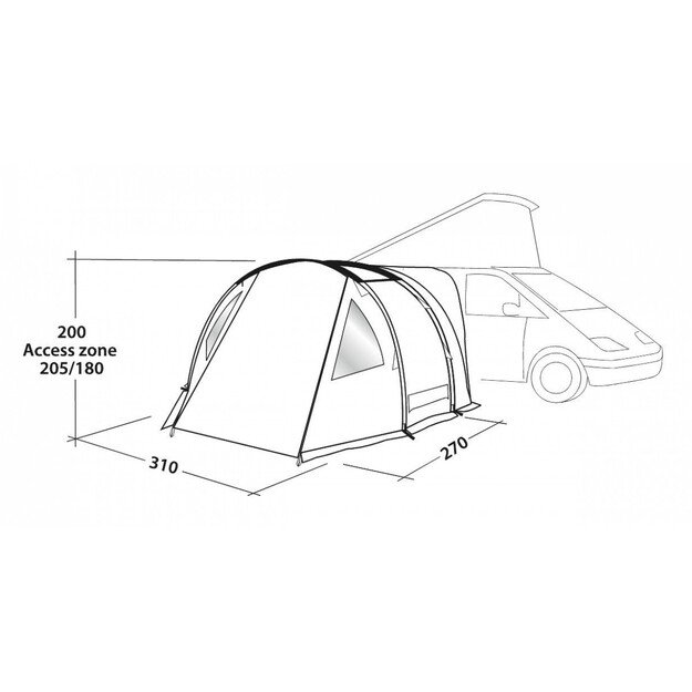 Easy Camp - Shamrock Car Tent