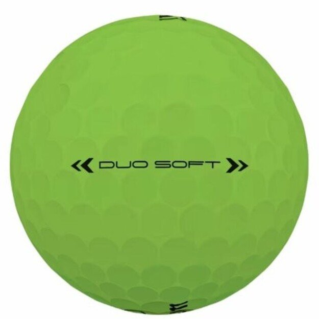 Wilson - DUO Soft Golf Ball - Green - 12 Balls