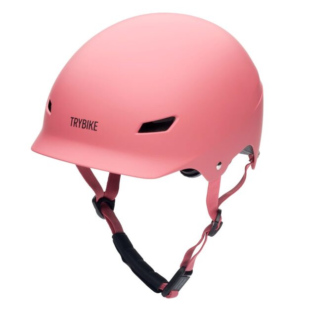 Trybike - Retro Helmet - Vintage Matte Pink - S/M