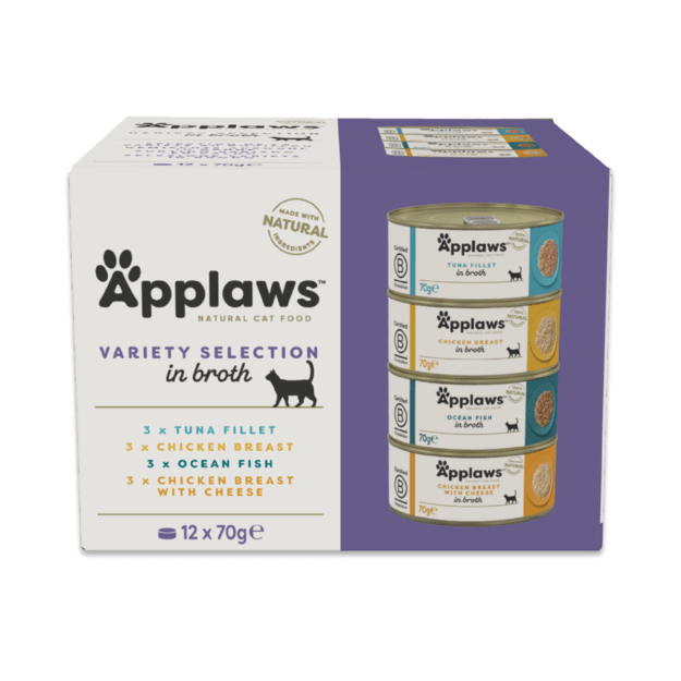 Applaws - Multipack Variety Broth Selection - 12x70g