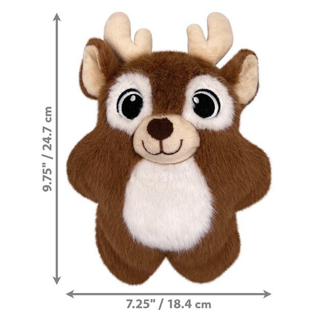 KONG Holiday Snuzzles Reindeer Md 25x18 cm