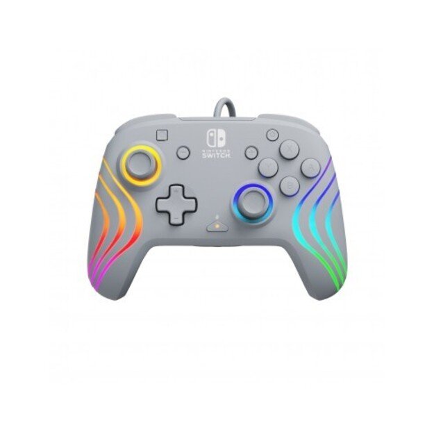 PDP Afterglow Wave Wired Controller Grey Switch