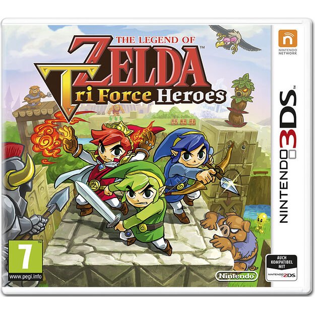 Legend of Zelda: Tri Force Heroes (DE/Multi in Game)

  - Nintendo 3DS