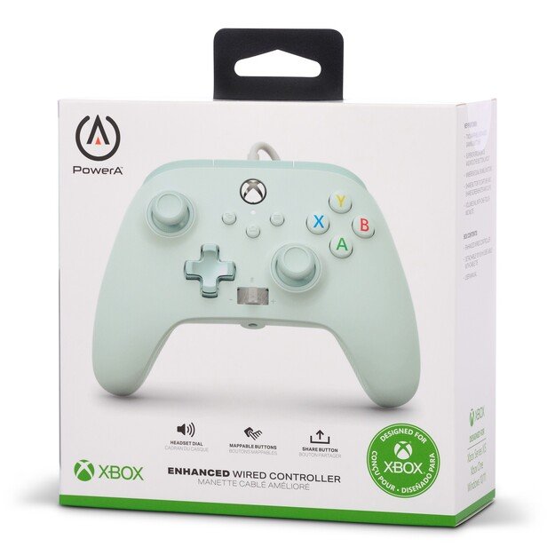 PowerA Enhanced Wired Controller - Xbox Series X/S - Cotton Candy Blue