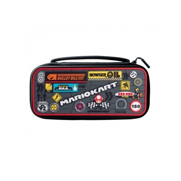 PDP Deluxe Travel Case Mario Kart Averts Licensed Switch