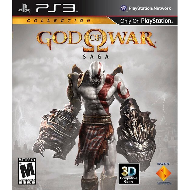 God of War Saga (ONLY GOW 1,2 & 3) (Import)

  - PlayStation 3
