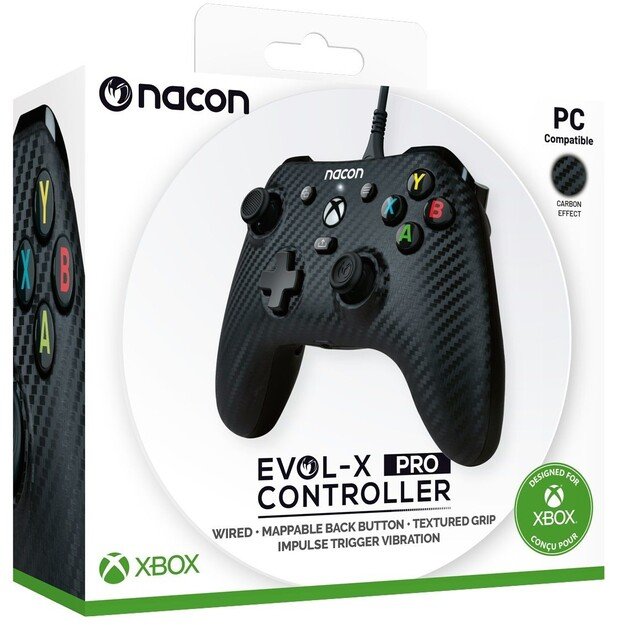 Nacon Entry Level Controller Carbon /Xbox Series X