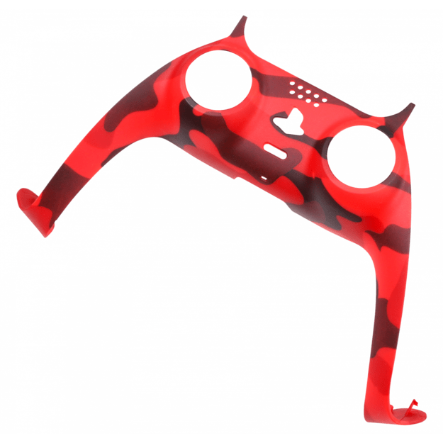 Piranha PS5 Controller Skins - Camo Red 1