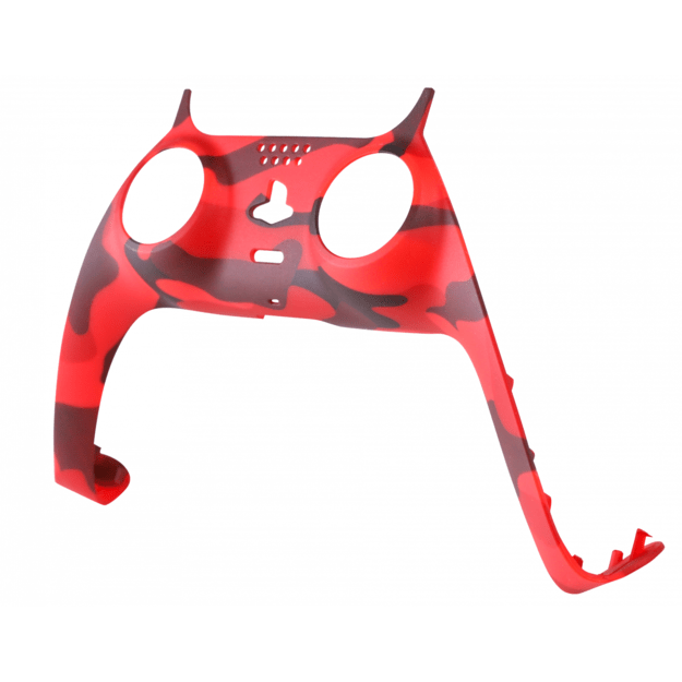 Piranha PS5 Controller Skins - Camo Red 3