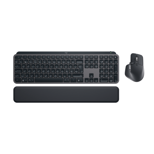 Logitech - MX Keys S Performance Combo Keyboard and Mouse Set