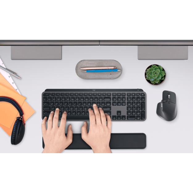 Logitech - MX Keys S Performance Combo Keyboard and Mouse Set