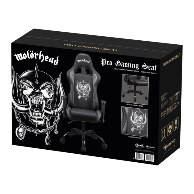 Subsonic Pro Gaming Chair Motörhead (size L-XL)