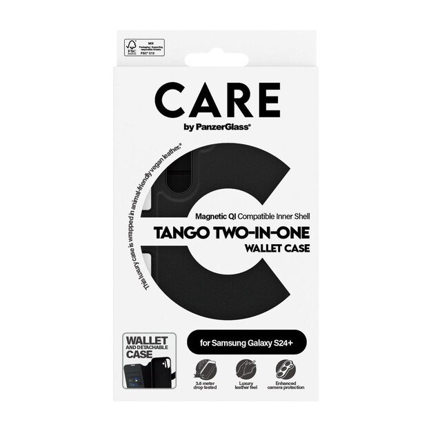 CARE by PanzerGlass - Case 2in1 Wallet - Samsung S24+