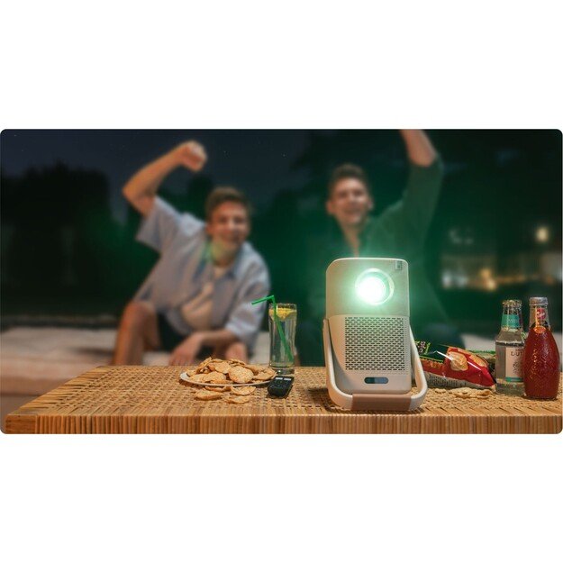 Yaber - T2 Plus Portable Projector w. Google TV & JBL Speakers