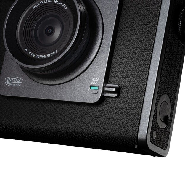 Fuji - Instax Wide EVO Black Hybrid Camera