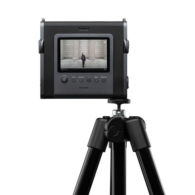Fuji - Instax Wide EVO Black Hybrid Camera