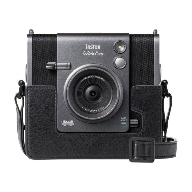 Fuji - Instax Wide EVO Black Hybrid Camera