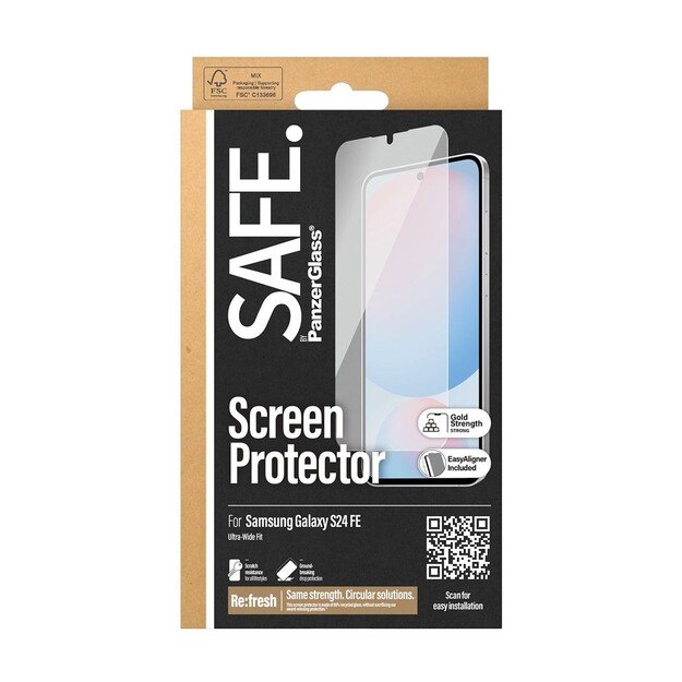 SAFE by PanzerGlass - Screen Protector - Samsung Galaxy S24 FE
