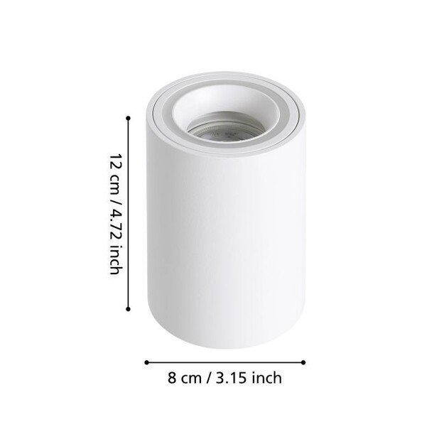 EGLO - Carossa-Z extension white Ø8 - RGB + TW - Zigbee, Bluetooth