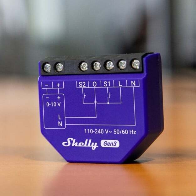 Shelly - Dimmer 0/1-10V PM Gen3