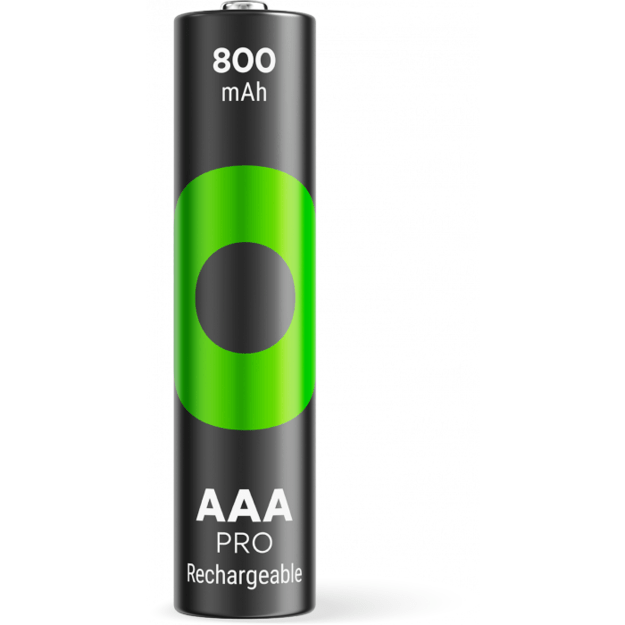 GP - ReCyko Professional NiMH AAA Rechargeable Batteries, 85AAAHCB-2WB4, 4-Pack