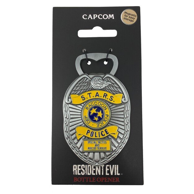 Resident Evil Police Badge Bottle Opener