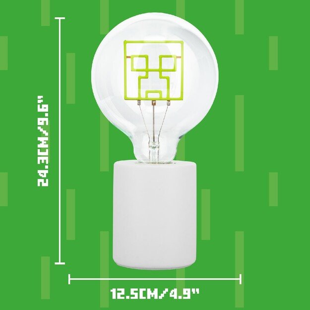 Minecraft Creeper - Led Neon Bulb Lamp