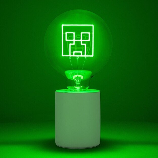 Minecraft Creeper - Led Neon Bulb Lamp
