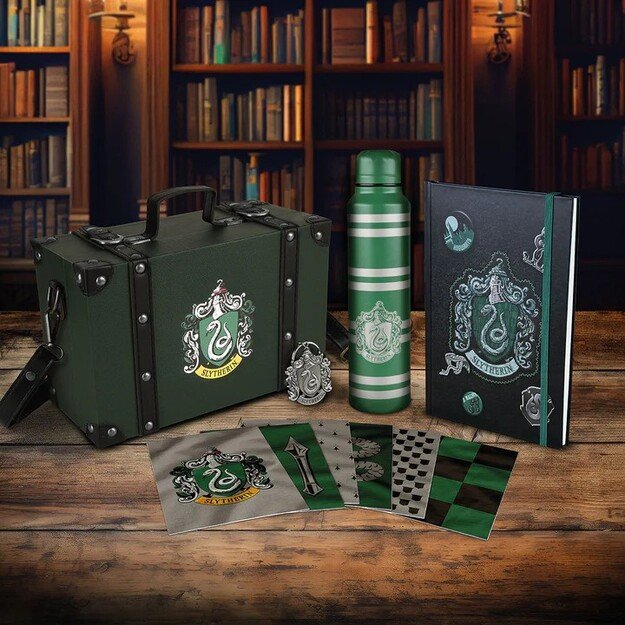HARRY POTTER (COLOURFUL CREST SLYTHERIN) PREMIUM GIFT SET
