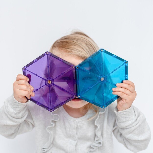 Connetix - Rainbow Geometry Pack 30 Pieces - (CT-R-00030-GE)