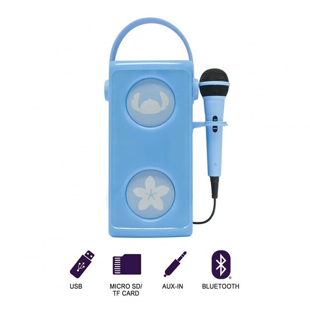 Lexibook - Stitch Luminous Bluetooth® speaker with microphone (BTP185DZ)