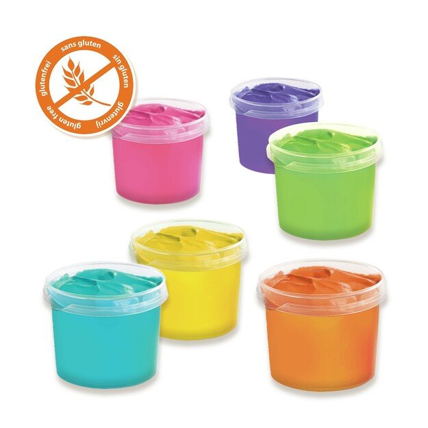 SES Creative - Fingerpaint Mega Set 6x110ml - (S00393)