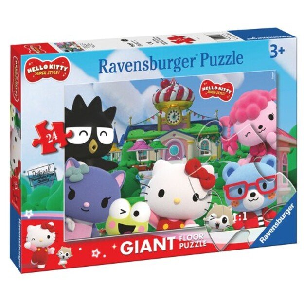 Ravensburger - Hello Kitty Giant Floor Puzzle 24p - (12004076)
