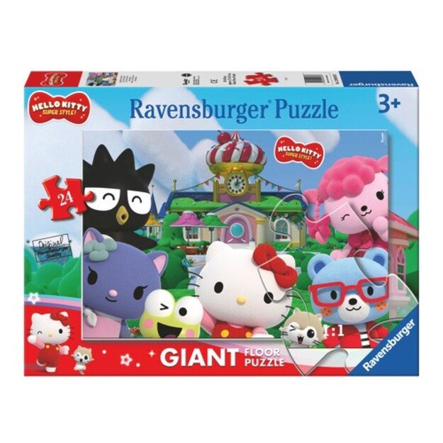 Ravensburger - Hello Kitty Giant Floor Puzzle 24p - (12004076)