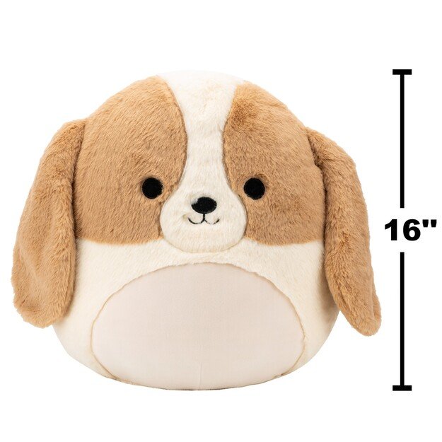 Squishmallows - 40 cm Plush - Fuzz A Mallows Adela Basset Dog (238961)