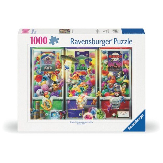 Ravensburger - Animals, Aliens & Ninjas 1000p  - (12001482)
