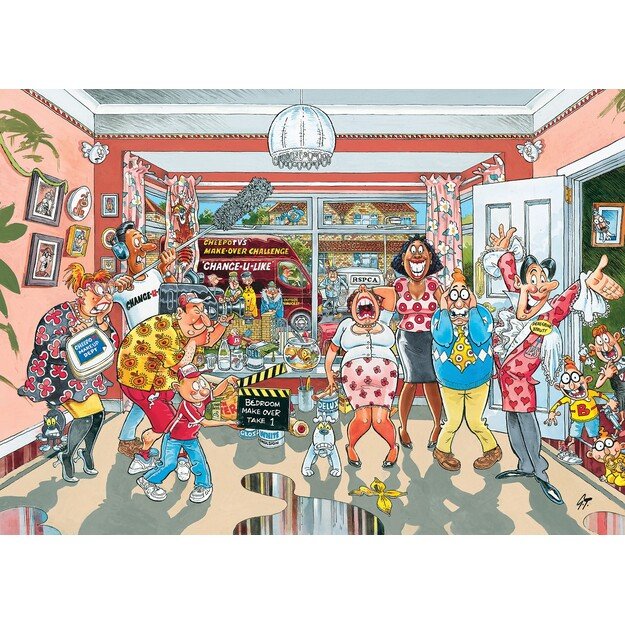 Wasgij - Retro Orginal - #9 Home Improvements! (1000 pieces)