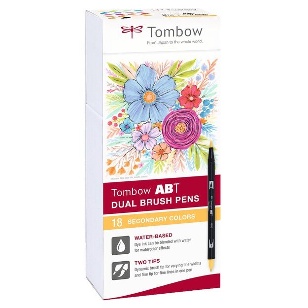 Tombow - ABT Dual Brush 18P-2 Basic 2