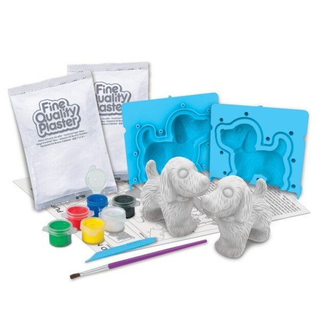 4M - Mould and Paint, 3D Puppy Dogs - (4M-04784)