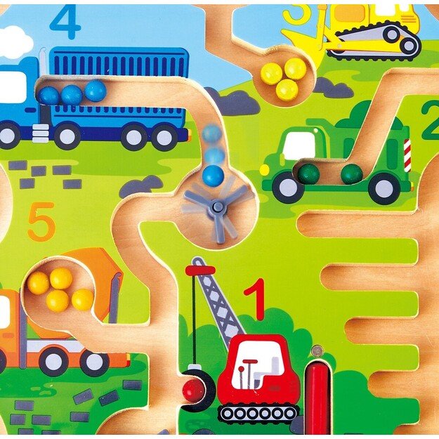 Hape - Construction & Number Maze (87-1713)